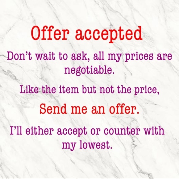 BOOKMARK MY CLOSET for Current promotion happening in my closet. - Picture 6 of 7